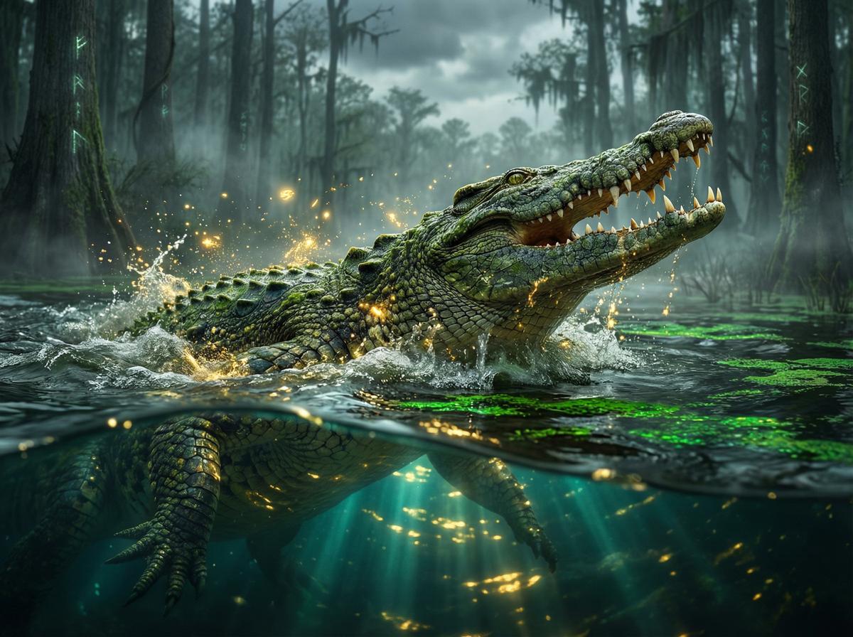 51吃瓜-尼罗鳄水下伏击视频