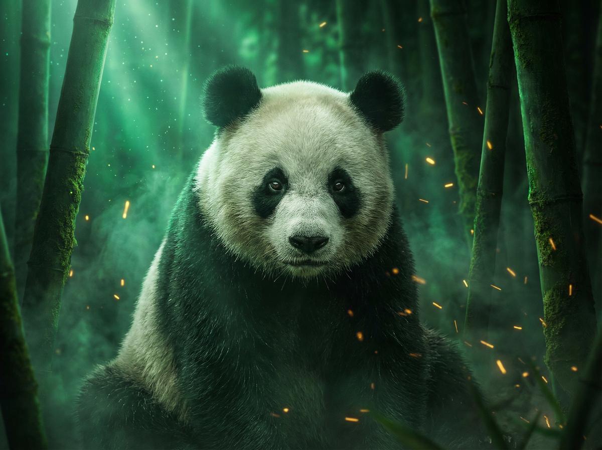 51吃瓜-熊猫幼崽竹林嬉戏视频